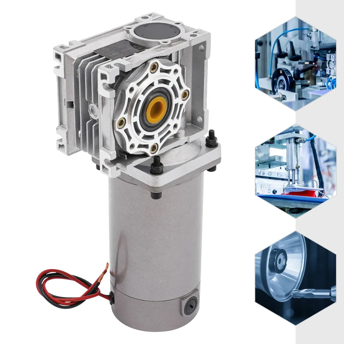 Motoréducteur à vis sans fin 24 V, 300 W